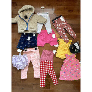 baby girls clothes lots new 0 to 18 11 Items many brands